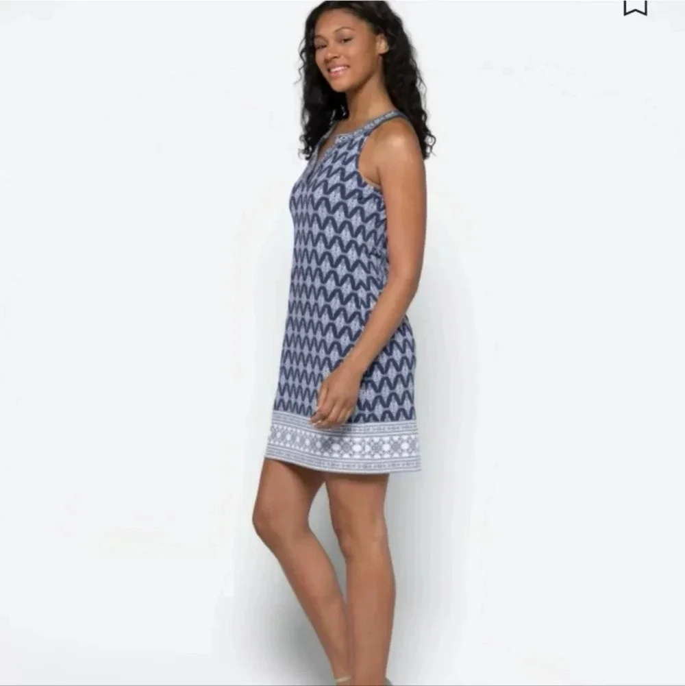 Magnolia Grace Embroidered Trim Knit Dress - Picture 2 of 10